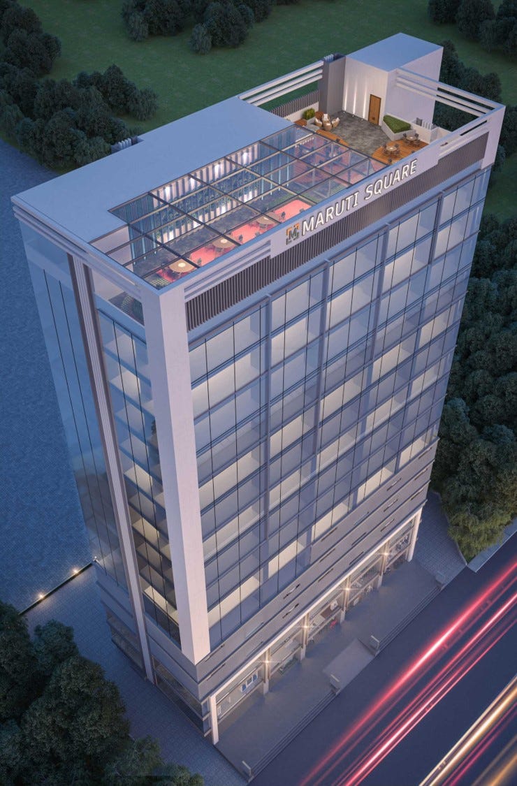MARUTI SQUARE . COMMERCIAL PROJECT . MIRA BHAYANDAR ROAD . MIRA ROAD