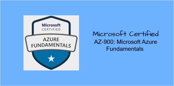 AZ-900: Microsoft Azure Fundamentals | by Anant | Medium