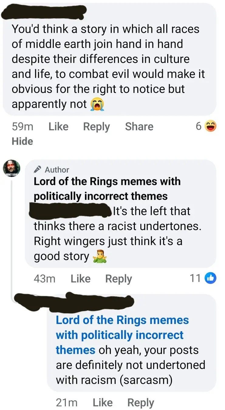 More on ORCS. The Rings of Power and Amazon not respecting lore. Wizards of the Coast and Paizo.