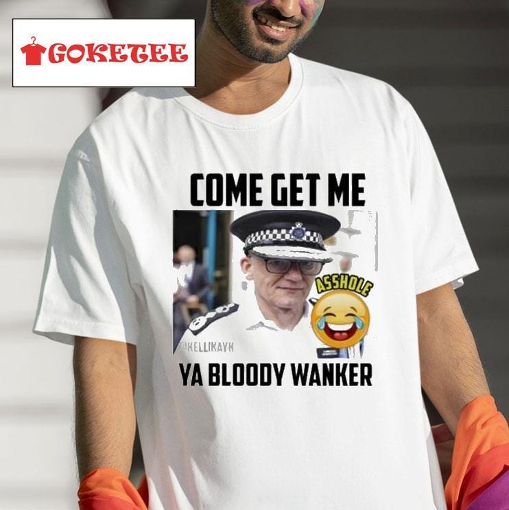 Kelli Kay Come Get Me Ya Bloody Wanker Shirt
