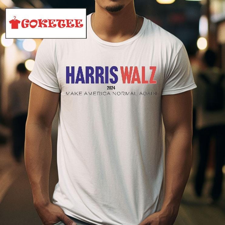 Kamala Harris And Tim Walz 2024 Make America Kind Again Shirt