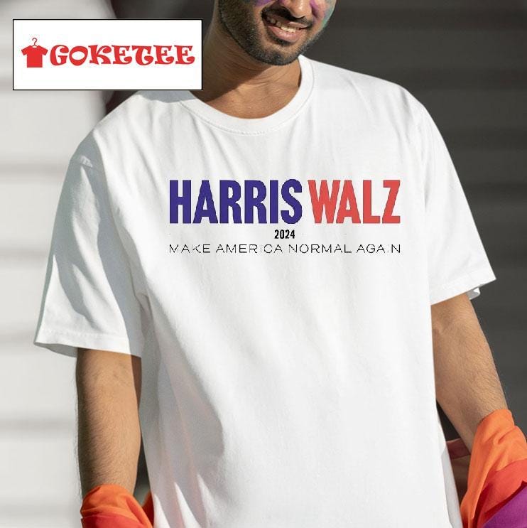 Kamala Harris And Tim Walz 2024 Make America Kind Again Shirt