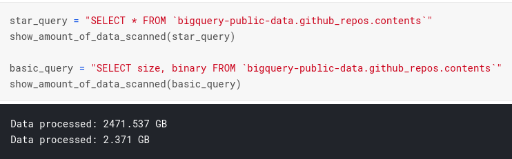 Tips for Efficient SQL queries — Google BigQuery | by Wired Wisdom ...