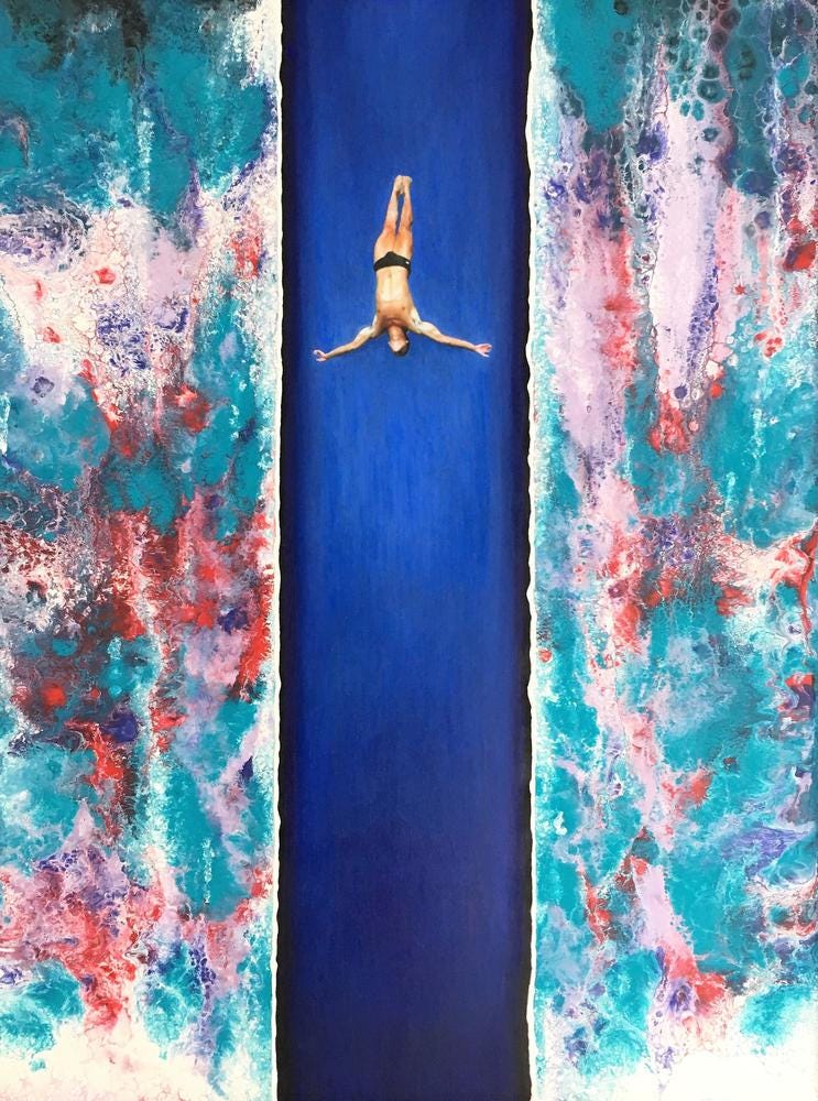 Emotional Abstract Painting