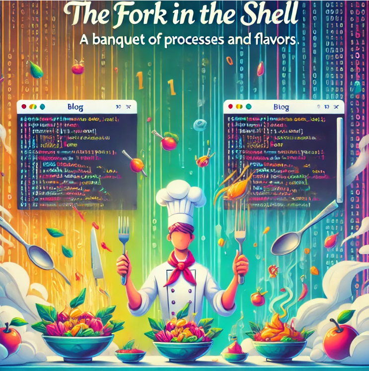 The “Fork” in the Shell: A Banquet of Processes and Flavors | by Héctor ...