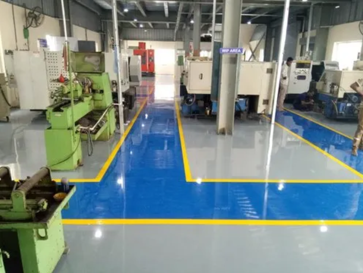 INDUSTRIAL EPOXY FLOORING DETROIT, MI Extreme Painting Medium