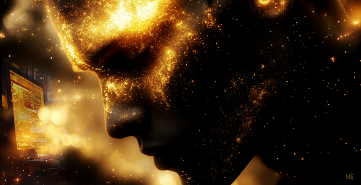 Designing the Invisible. image by author & Midjourney