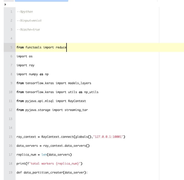 Introduction to MLSQL deep learning [2] -Distributed model training ...