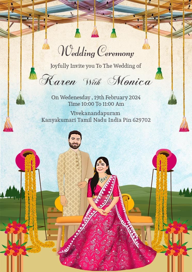 Indian Wedding Invitation Templates: A Perfect Blend of Tradition and  Creativity | by Crafty Art_Official | Medium