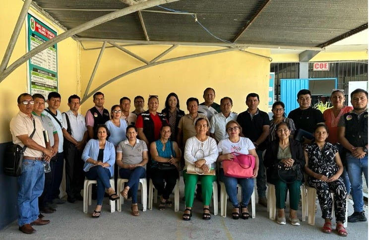 Medio Libre Moyobamba coordina capacitación sobre programas sociales