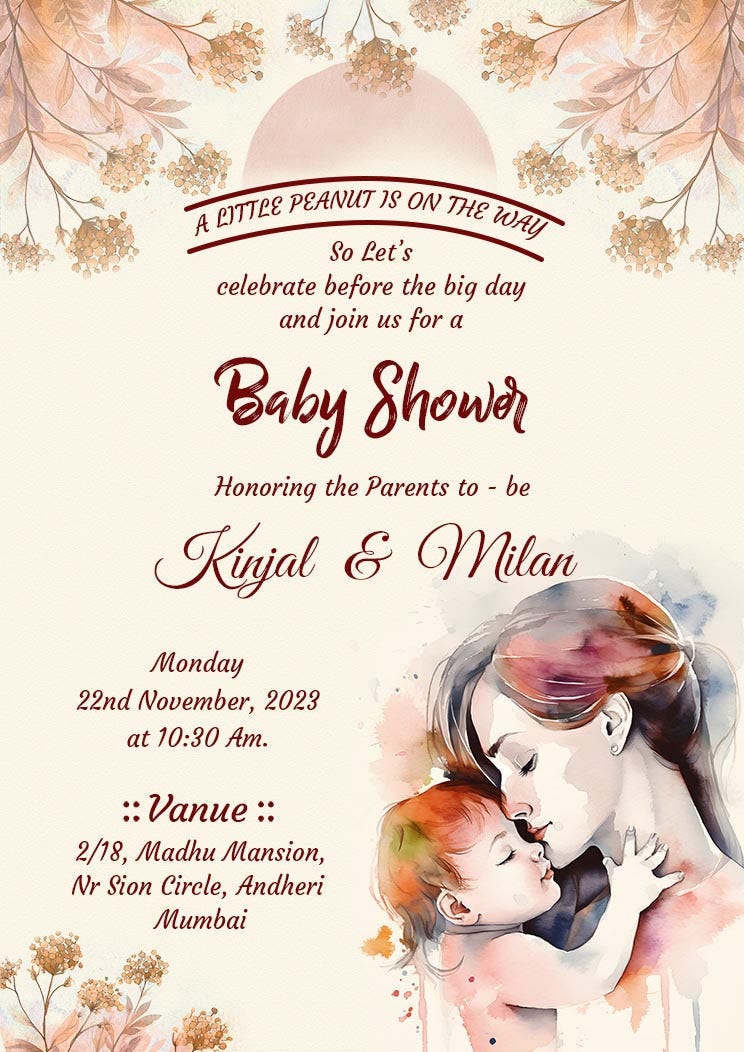 When Do You Send Out Baby Shower Invites