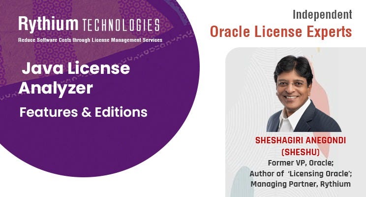 Oracle Java License Analyzer | Medium