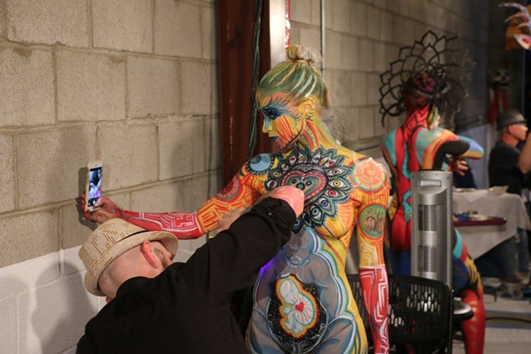 SKIN WARS  Craig Tracy's Fine-Art Bodypainting Gallery