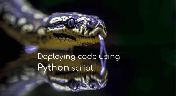 Deploying Angular code using Python script | by Anurag Srivastava ...