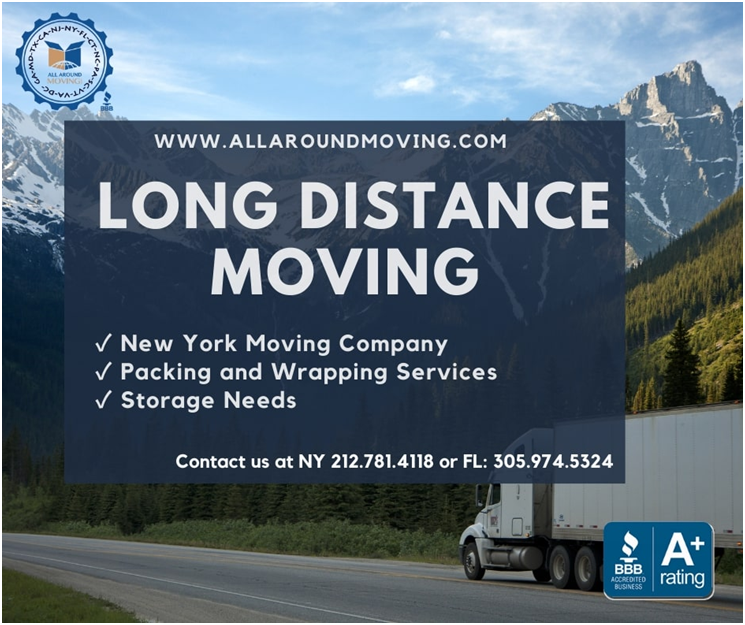 Top 5 reason to choose all around Moving Companies of LongDistance for