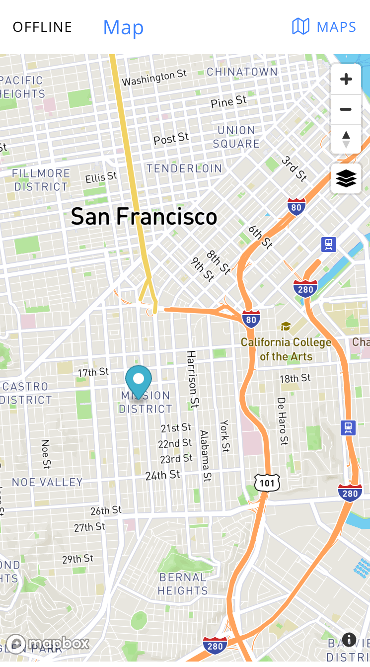 Transform Your Mobile Device with Appery.io’s Offline Map App Template