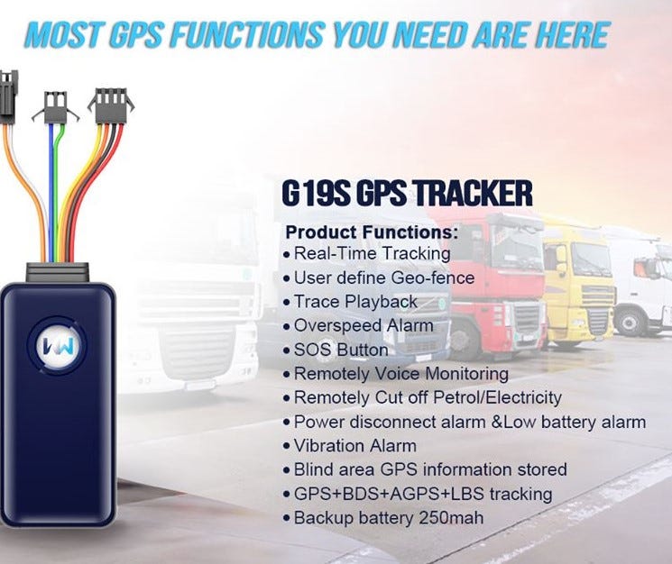 GPS Tracking Device G19s. GPS Tracking Device G19sDescription by