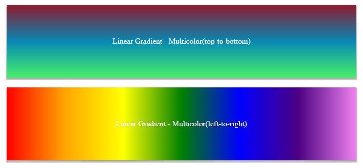 Css gradient colors | The Startup