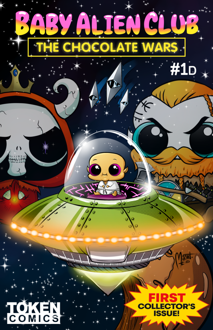 An NFT Comic Book on Cardano — Baby Alien Club: The Chocolate Wars #1 | by  Albert Manion | Medium