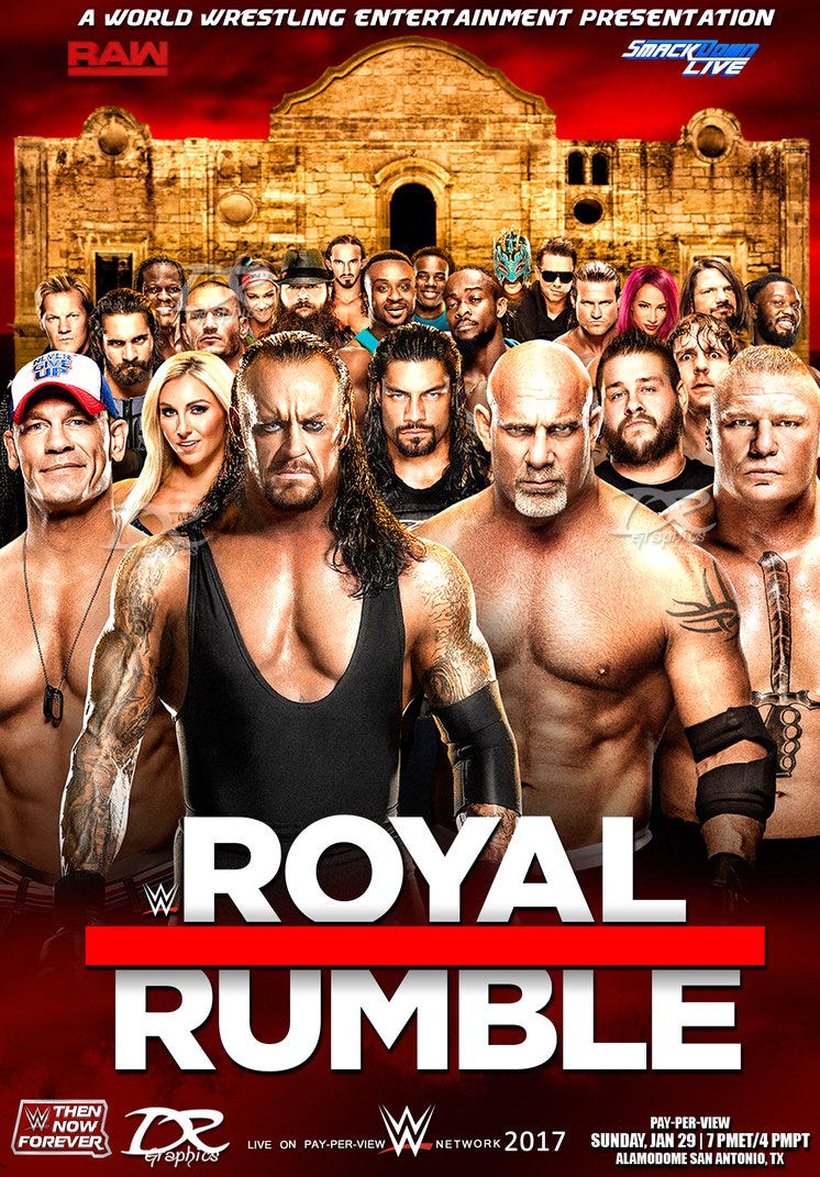 WWEs Royal Rumble and a Lesson in Marketing by Adam Jefferson Medium
