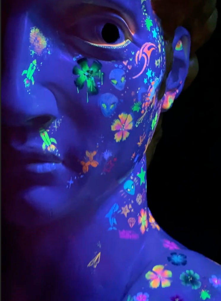 Glow Up! A Beginner’s Guide to Blacklight Face Painting
