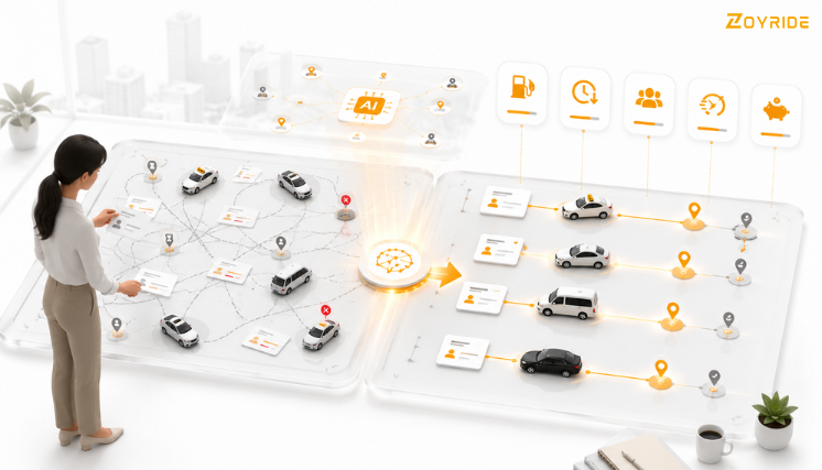 How AI Dispatch Reduces Fleet Operating Costs — What the Data Says in 2026 | Zoyride Insights