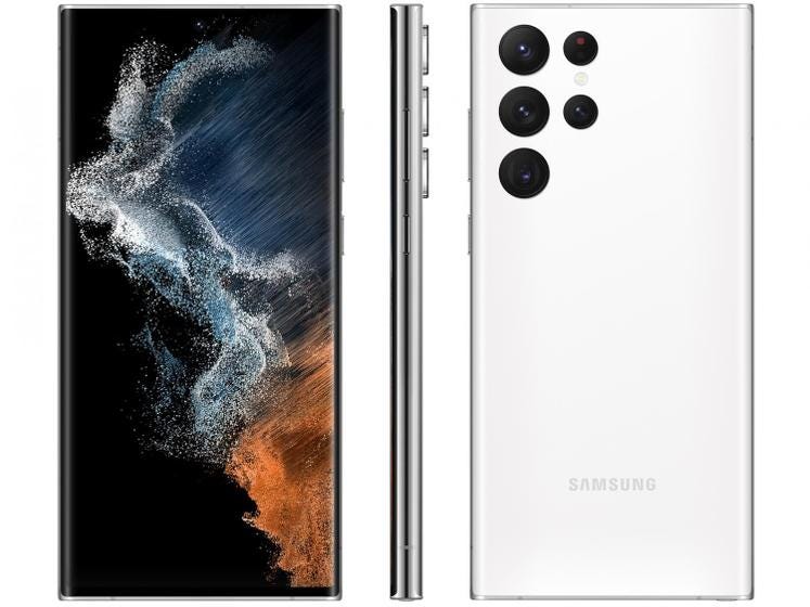 Smartphone Samsung Galaxy S22 Ultra 256GB 5G 12GB RAM 6,8” Câm. Quádrupla  Snapdragon - igpromo - Medium