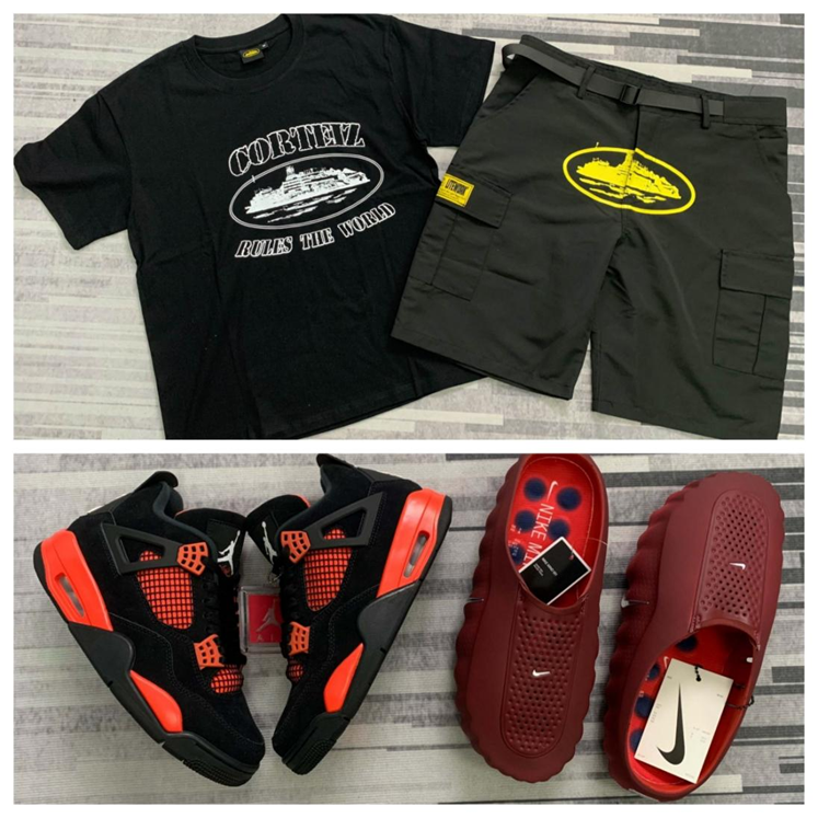 2026 Summer Outfits: How to Style Corteiz, Air Jordan 4 “Red Thunder”, and Nike Calm Clogs