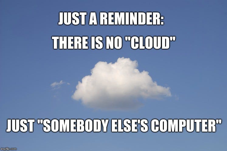 There is no cloud. Облако мем. cloud computing meme. клауд мем млбб.