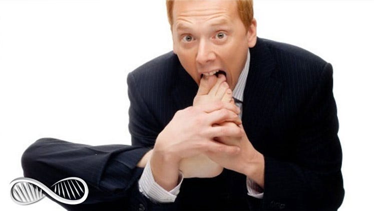 How To Put Your Foot in Your Mouth | by Jonathan Roseland | Medium