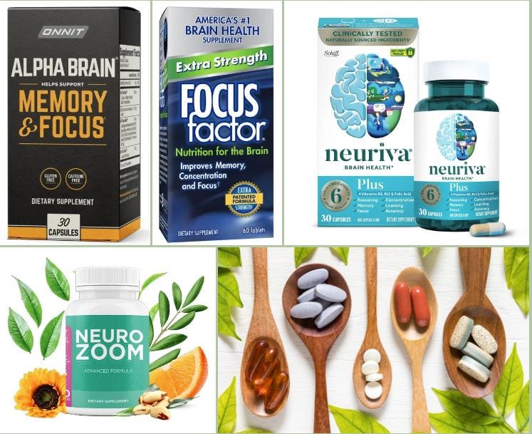 Brain Health Showdown: Neuriva Plus, Neurozoom, Alpha BRAIN, and Focus - Healthy Brain All-day Focus Side Effects