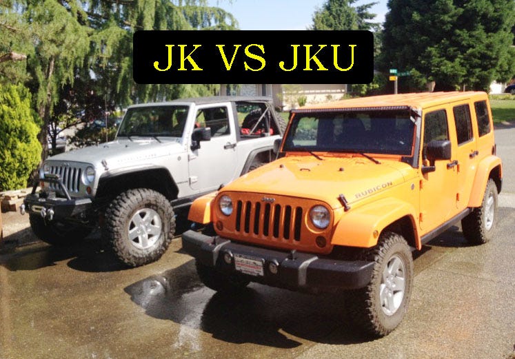 Understanding the Difference between JK and JKU Wrangler Models Julia