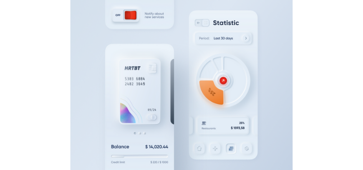 Neumorphism — Let’s Implement the New Trend in UI Design | by mTraction ...