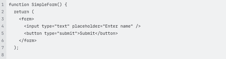 React Forms & Form Actions