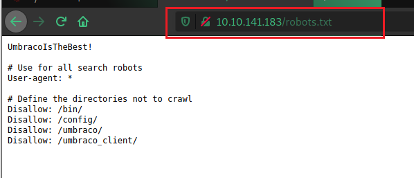 robots file