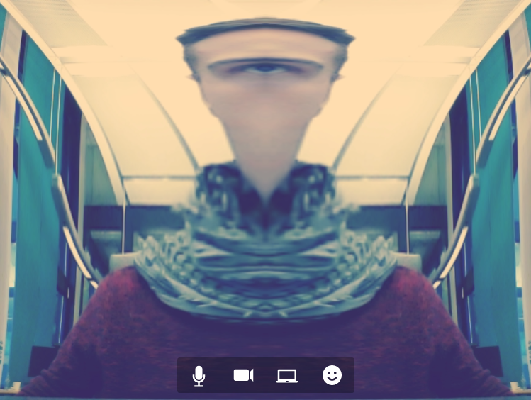 Enhancing your webcam using canvas.captureStream() by Zombocam Medium