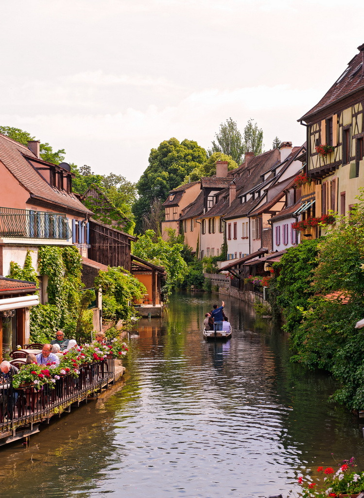 La Petite Venise in Colmar, France