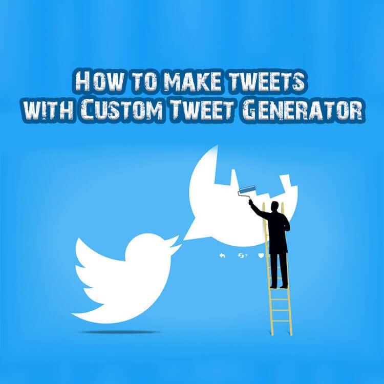 How to generate fake tweet?. Fake Tweet Generator with reply —… | by  Liamneeson | Medium