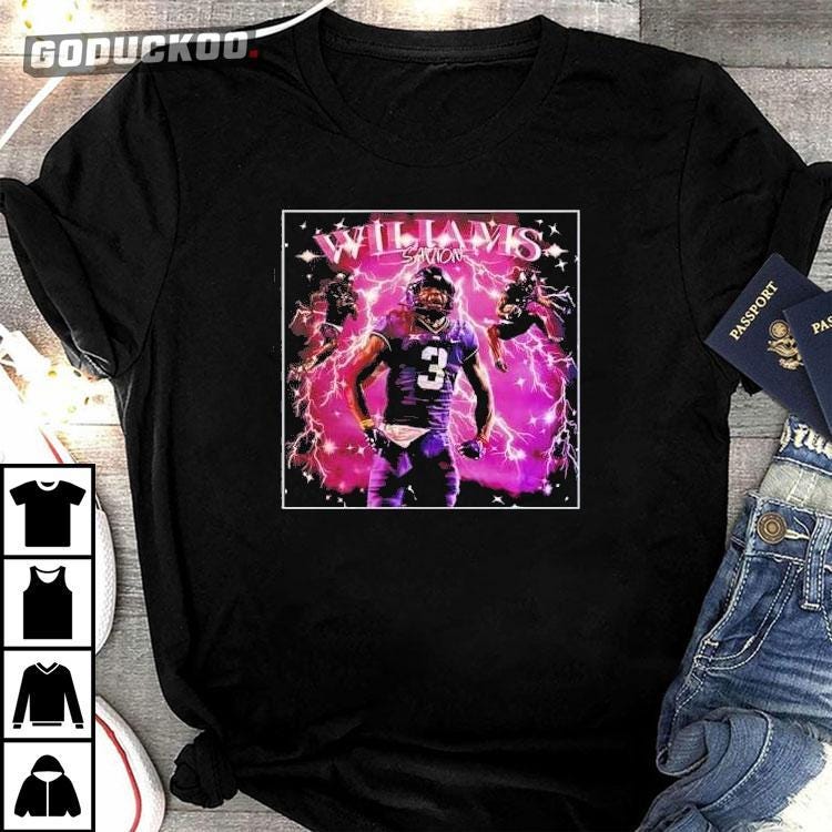 Williams Savion Tcu Horned Frogs Football Shirt