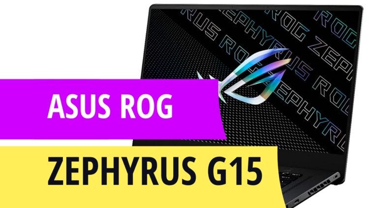 ASUS ROG Zephyrus G15 review. Zephyrus G15 laconic on the