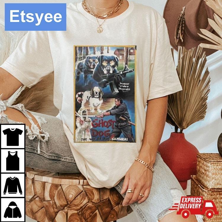 Sulking Time Manso Video Mamobi Ghost Dog The Way Of The Samurai T-Shirt