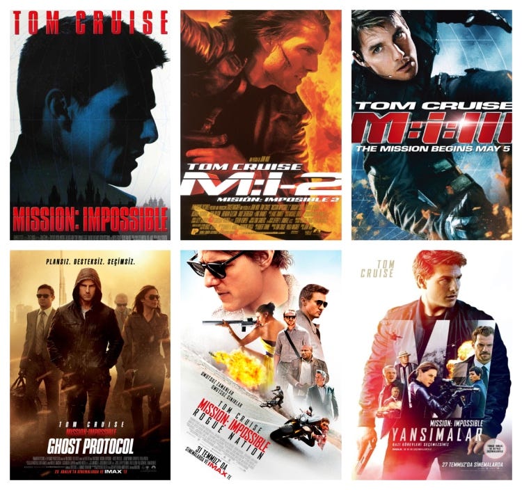 Mission Impossible (1996-2023) Dual Audio [Hindi+English] Complete Movie Collection 480p 720p 1080p