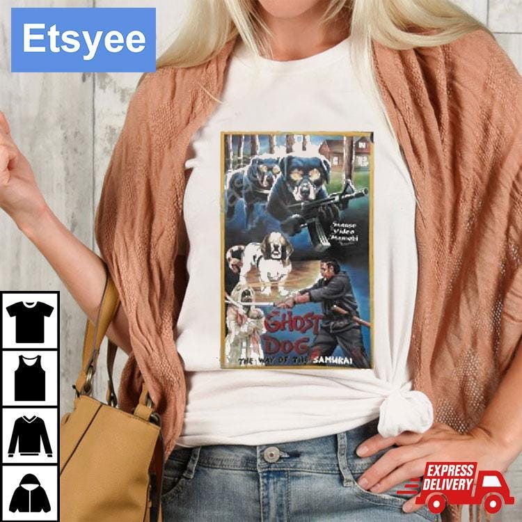 Sulking Time Manso Video Mamobi Ghost Dog The Way Of The Samurai T-Shirt