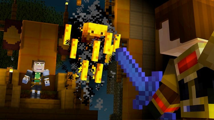 Telltale's Minecraft: Story Mode Launches on Netflix