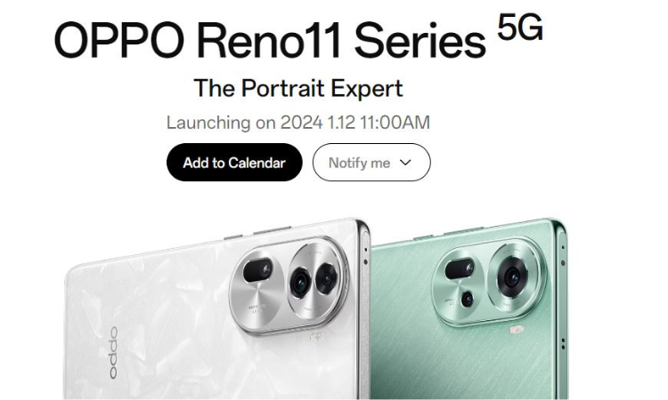 Portrait Expert: Oppo Reno 11 Series Arrives on January 12th — Cash2phone, by Vipin Dhiman, Jan, 2024