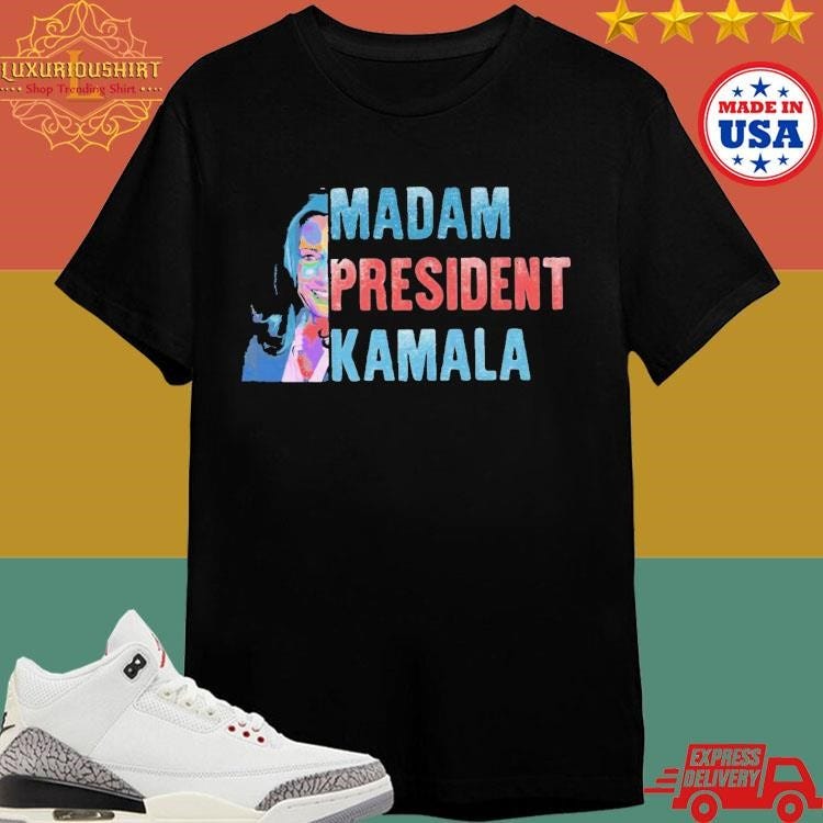 Official Madam President Kamala Harris 2024 Power Democrat Election T