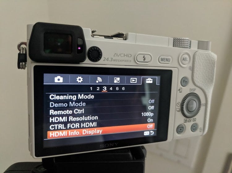 Using a Sony a6000 Digital Camera as a Webcam | by Derek Padilla | Medium