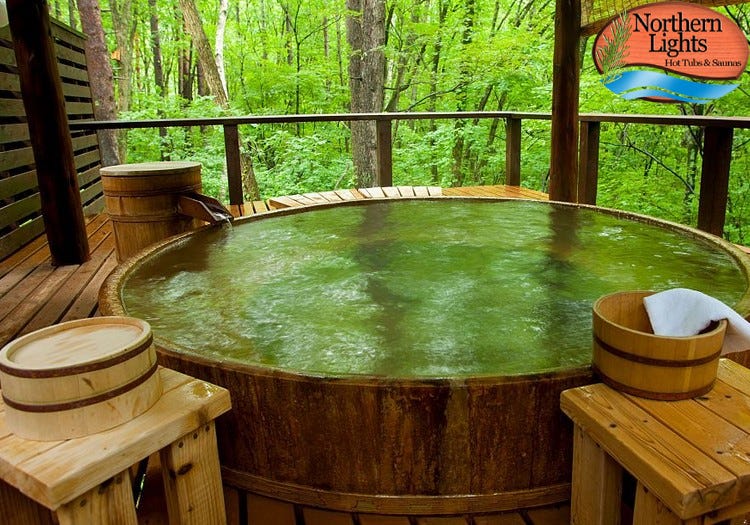 Embrace Luxury and Sustainability with Our Exquisite Wood-Fired Hot Tubs! |  by Northern Lights Cedar Tubs | Medium