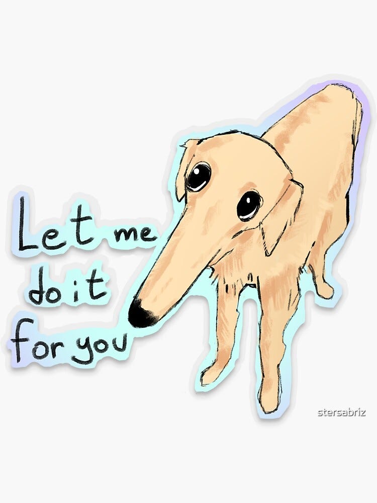 Fork — This is how you say “Let me do it for you” or “Fine I’ll do it myself” for developers…