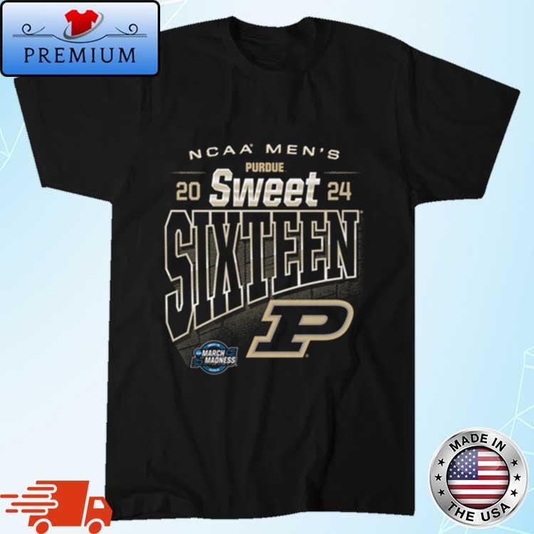 Official purdue Boilermakers 2024 NCAA Men’s Basketball Sweet Sixteen